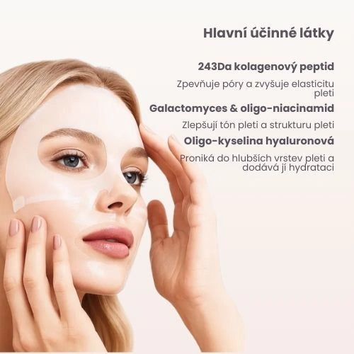 Bio-kolagenová hydratační maska